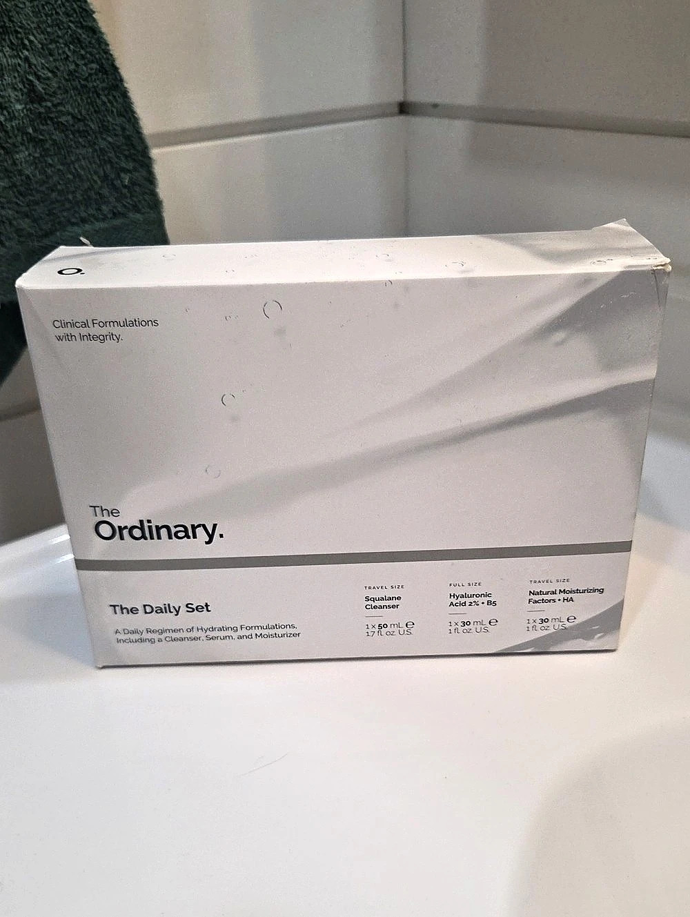 The Ordinary The Daily Set Skincare Set NWT